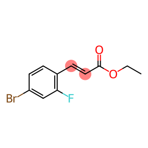 Ethyl (2E)-3-(4-bromo-2-fluorophenyl)prop-2-enoate