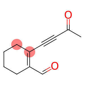 1-Cyclohexene-1-carboxaldehyde,2-(3-oxo-1-butynyl)-(9CI)