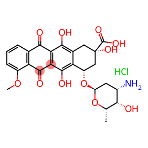 (2S-cis)-4-[(3-Amino-2,3,6-trideoxy-α-lyxo-hexopyranosyl)oxy]-1,2,3,4,6,11-hexahydro-2,5,12-trihydroxy-7-methoxy-6,11-dioxo-2-naphthacenecarboxylic Acid