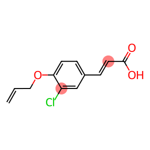 3-[4-(allyloxy)-3-chlorophenyl]acrylic acid