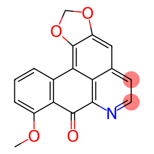 9-Methoxy-8H-benzo[g]-1,3-benzodioxolo[6,5,4-de]quinolin-8-one