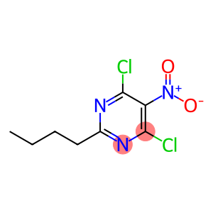 2-BUTYL-4,6-DICHLORO-5-NITROPYRIMIDINE