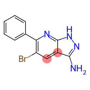 1H-Pyrazolo[3,4-b]pyridin-3-amine, 5-bromo-6-phenyl-