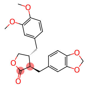 (3R,4R)-3-[(1,3-Benzodioxole-5-yl)methyl]-4-(3,4-dimethoxybenzyl)-4,5-dihydrofuran-2(3H)-one