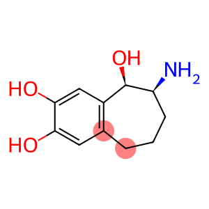 5H-Benzocycloheptene-2,3,5-triol, 6-amino-6,7,8,9-tetrahydro-, (5R,6S)-rel-