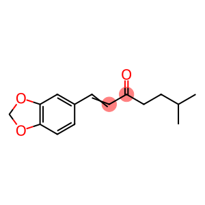 1-Hepten-3-one, 1-(1,3-benzodioxol-5-yl)-6-methyl-