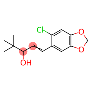 1-[2-Chloro-4,5-(methylenedioxy)phenyl]-4,4-dimethyl-1-penten-3-ol