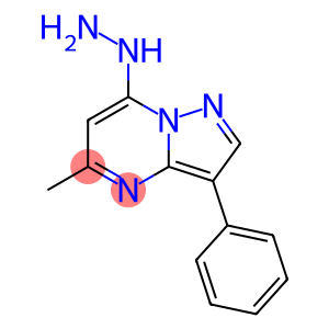 7-hydrazinyl-5-methyl-3-phenylpyrazolo[1,5-a]pyrimidine