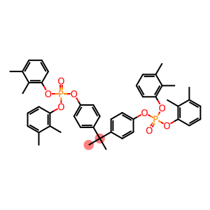 Phosphoric acid, (1-methylethylidene)di-4,1-phenylene tetrakis(2,3-dimethylphenyl) ester (9CI)