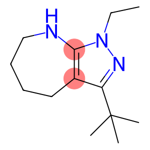 Pyrazolo[3,4-b]azepine, 3-(1,1-dimethylethyl)-1-ethyl-1,4,5,6,7,8-hexahydro-