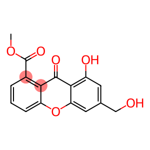 8-Hydroxy-6-hydroxymethyl-9-oxo-9H-xanthene-1-carboxylic acid methyl ester