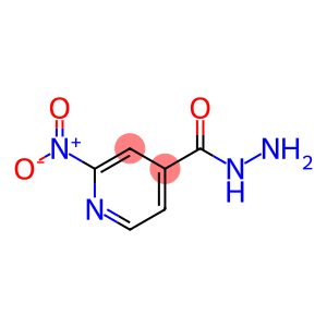 4-Pyridinecarboxylic acid, 2-nitro-, hydrazide