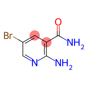 3-Pyridinecarboxamide, 2-amino-5-bromo-