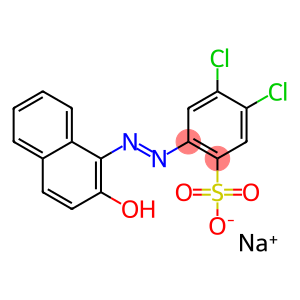 sodium 4,5-dichloro-2-[(2-hydroxy-1-naphthyl)azo]benzenesulphonate