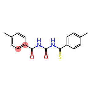 Benzamide,4-methyl-N-[[[(4-methylphenyl)thioxomethyl]amino]carbonyl]-