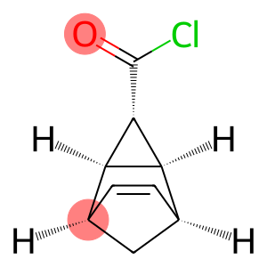 Tricyclo[3.2.1.02,4]oct-6-ene-3-carbonyl chloride, (1alpha,2alpha,3alpha,4alpha,5alpha)- (9CI)