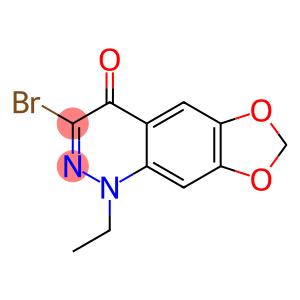 3-bromo-1-ethyl-1,3-dioxolo[4,5-g]cinnolin-4(1H)-one