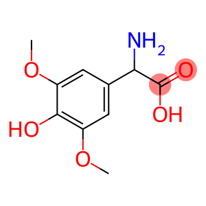 AMINO-(4-HYDROXY-3,5-DIMETHOXY-PHENYL)-ACETIC ACID