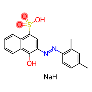 4-Hydroxy-3-[(2,4-dimethylphenyl)azo]-1-naphthalenesulfonic acid sodium salt