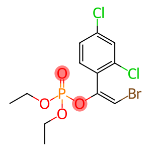 Phosphoric acid diethyl(E)-2-bromo-1-(2,4-dichlorophenyl)vinyl ester