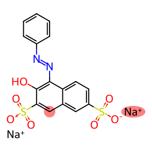 disodium 3-hydroxy-4-(phenylazo)naphthalene-2,7-disulphonate