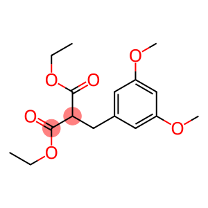 Propanedioic acid, [(3,5-dimethoxyphenyl)methyl]-, diethyl ester