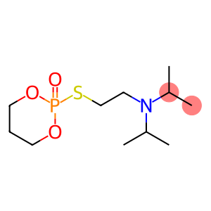 2-Propanamine, N-(1-methylethyl)-N-[2-[(2-oxido-1,3,2-dioxaphosphorinan-2-yl)thio]ethyl]-