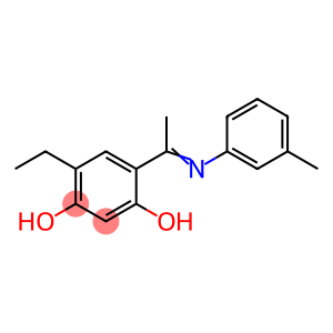1,3-Benzenediol, 4-ethyl-6-[1-[(3-methylphenyl)imino]ethyl]-