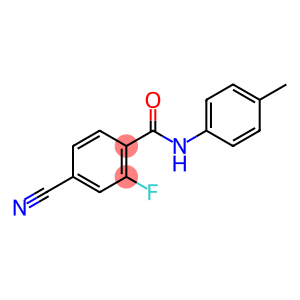 Benzamide, 4-cyano-2-fluoro-N-(4-methylphenyl)- (9CI)