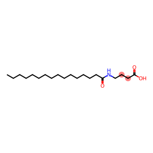 Butanoic acid, 4-[(1-oxohexadecyl)amino]-