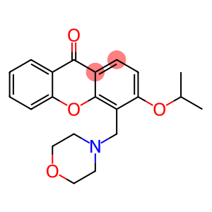 3-Isopropoxy-4-(morpholinomethyl)-9H-xanthen-9-one