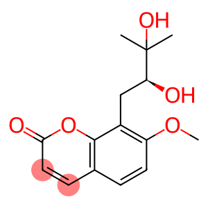 (-)-8-[(S)-2,3-Dihydroxy-3-methylbutyl]-7-methoxy-2H-1-benzopyran-2-one