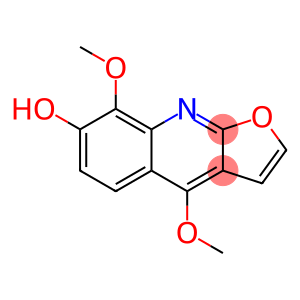 Furo(2,3-B)quinolin-7-ol, 4,8-dimethoxy-