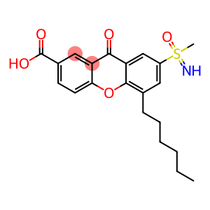 S-(7-Carboxy-4-hexyl-9-oxo-9H-xanthen-2-yl)-S-methylsulfoximide