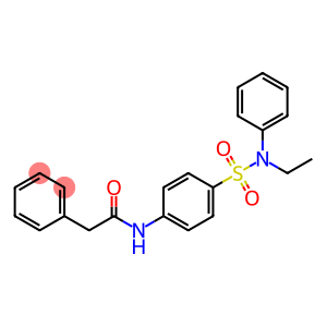 N-(4-{[ethyl(phenyl)amino]sulfonyl}phenyl)-2-phenylacetamide