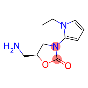 2-Oxazolidinone,5-(aminomethyl)-3-(1-ethyl-1H-pyrrol-2-yl)-,(5S)-(9CI)