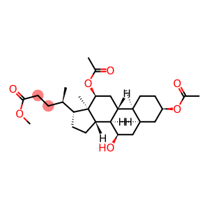 3α,12α-Diacetoxy-7α-hydroxy-5β-cholan-24-oic acid methyl ester