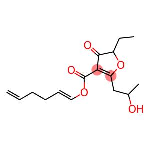 3-Furancarboxylic acid, 5-(1E,3E)-1,3-hexadien-1-yl-4,5-dihydro-2-(2-hydroxypropyl)-5-methyl-4-oxo-, methyl ester, (+)-