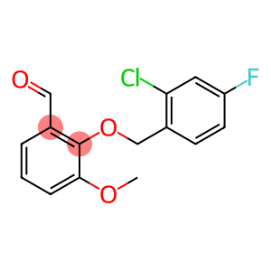 Benzaldehyde, 2-[(2-chloro-4-fluorophenyl)methoxy]-3-methoxy-