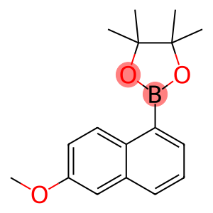 2-(6-甲氧基萘-1-基)-4,4,5,5-四甲基-1,3,2-二氧硼杂环戊烷