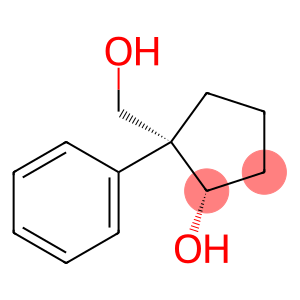 Cyclopentanemethanol, 2-hydroxy-1-phenyl-, (1R,2S)-rel- (9CI)