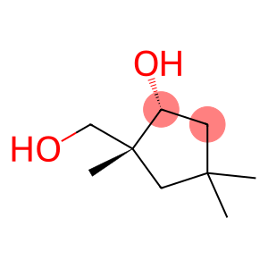 Cyclopentanemethanol, 2-hydroxy-1,4,4-trimethyl-, (1R,2R)-rel- (9CI)