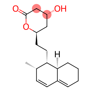 6-[2-(1,2,6,7,8,8a-Hexahydro-2-methylnaphthalen-1-yl)ethyl]tetrahydro-4-hydroxy-2H-pyran-2-one