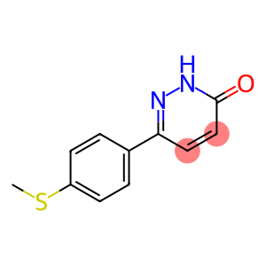 3(2H)-Pyridazinone, 6-[4-(methylthio)phenyl]-