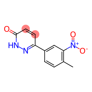 3(2H)-Pyridazinone, 6-(4-methyl-3-nitrophenyl)-