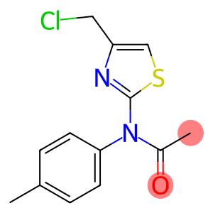 Acetamide, N-[4-(chloromethyl)-2-thiazolyl]-N-(4-methylphenyl)-