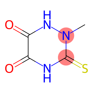 2,5-DIHYDRO-3-MERCAPTO-2-METHYL-5-OXO-6-HYDROXY-1,2,4-TRIAZINE