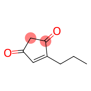 4-Cyclopentene-1,3-dione, 4-propyl-