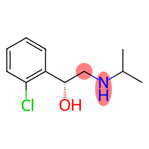 Benzenemethanol, 2-chloro-α-[[(1-methylethyl)amino]methyl]-, (R)-