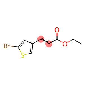 2-PROPENOIC ACID, 3-(5-BROMO-3-THIENYL)-, ETHYL ESTER